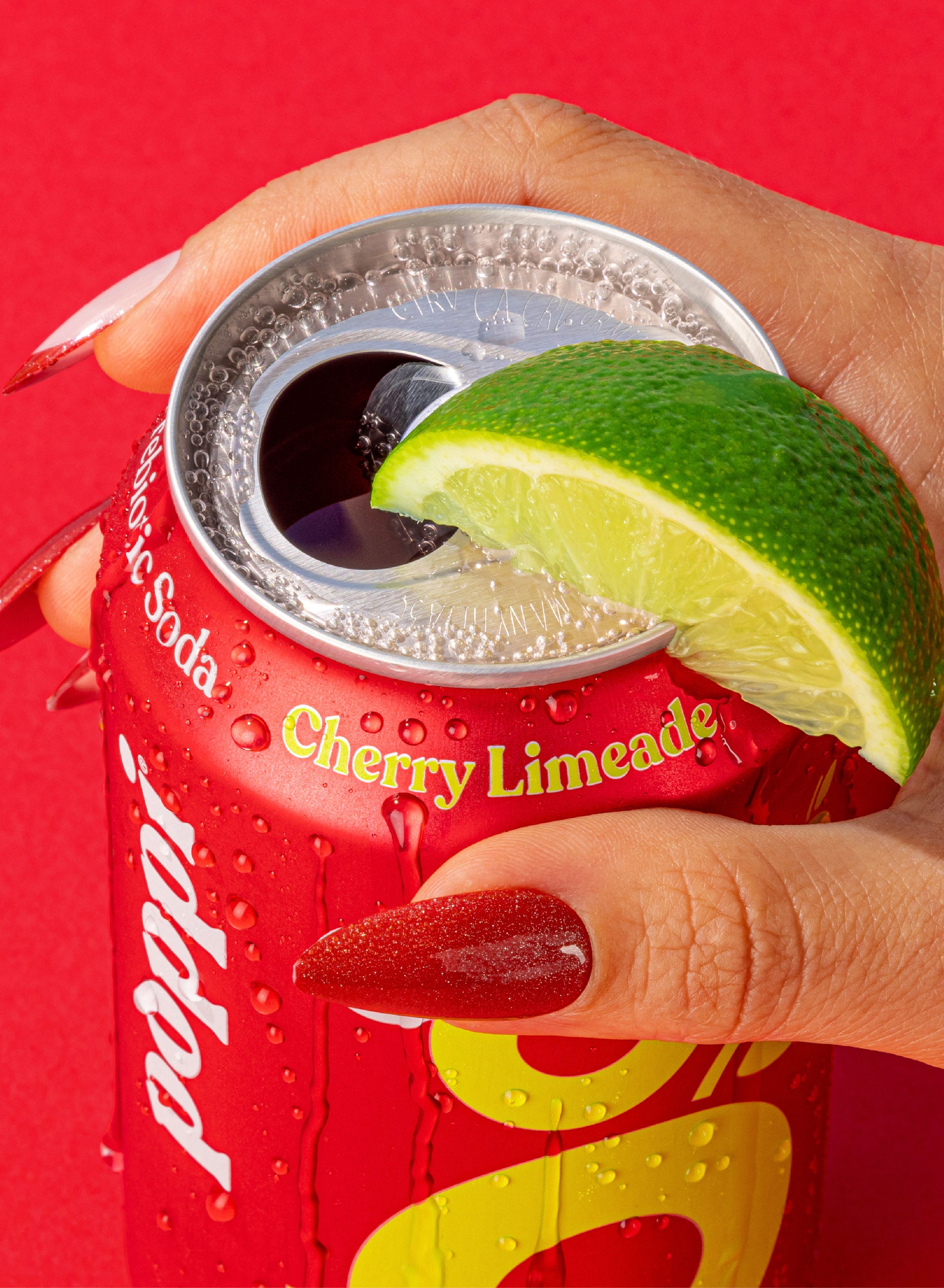 Limeade Cocktail Vodka Cherry Juice Vodka Cherry Juice Strands