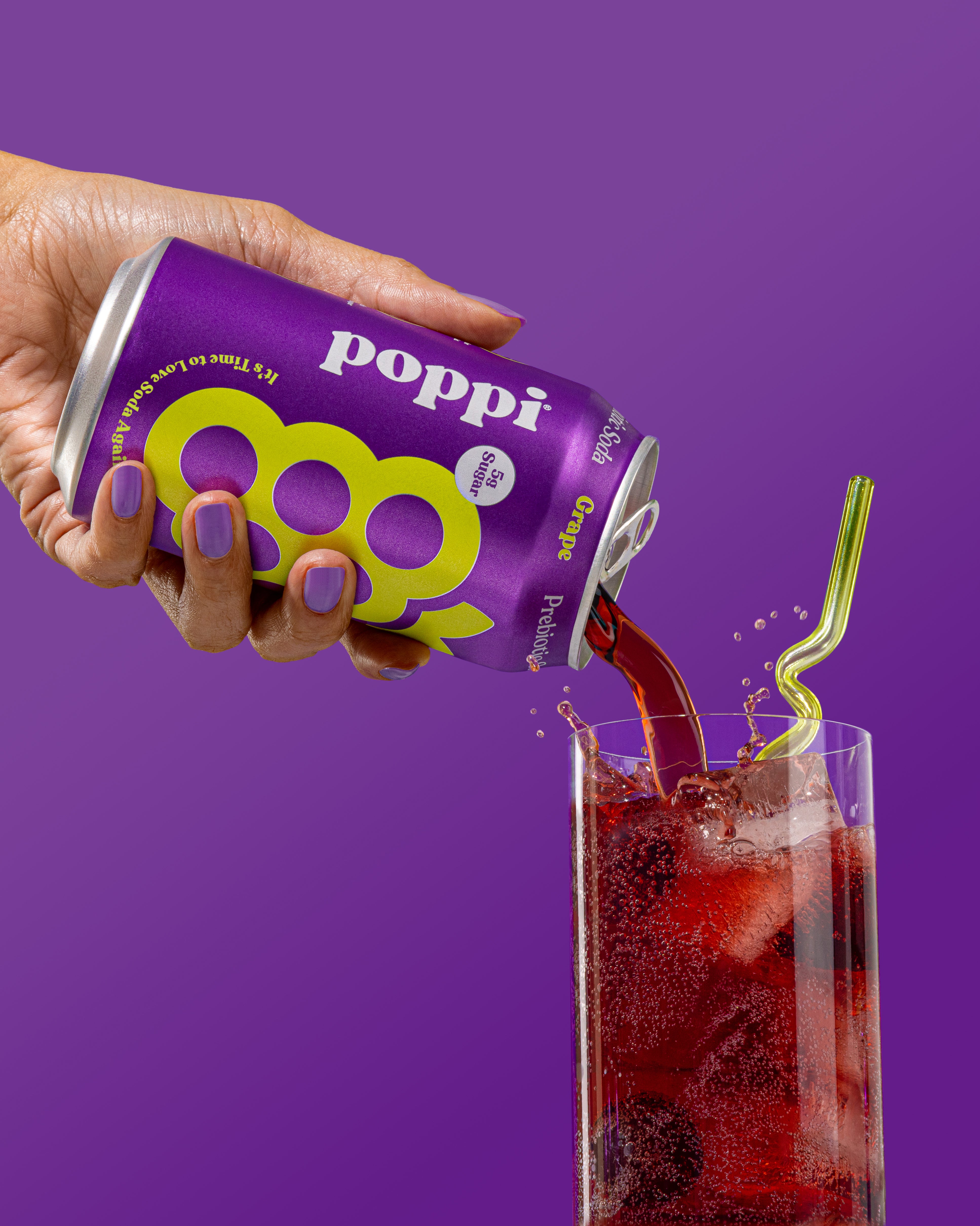 Popular love is love - grape soda